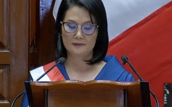 Keiko Fujimori asume la presidencia de Perú; es la novena mandataria en 10 años